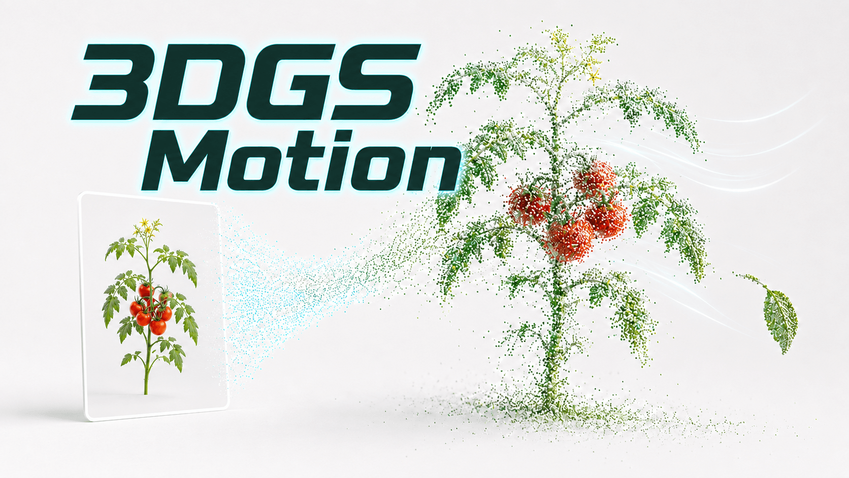 I Tried TripoSplat to Generate 3D Gaussian Splatting from a Single Image — Then I Tried Animating a Plant