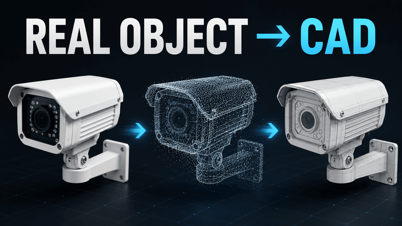 Turning Real Objects into CAD Models